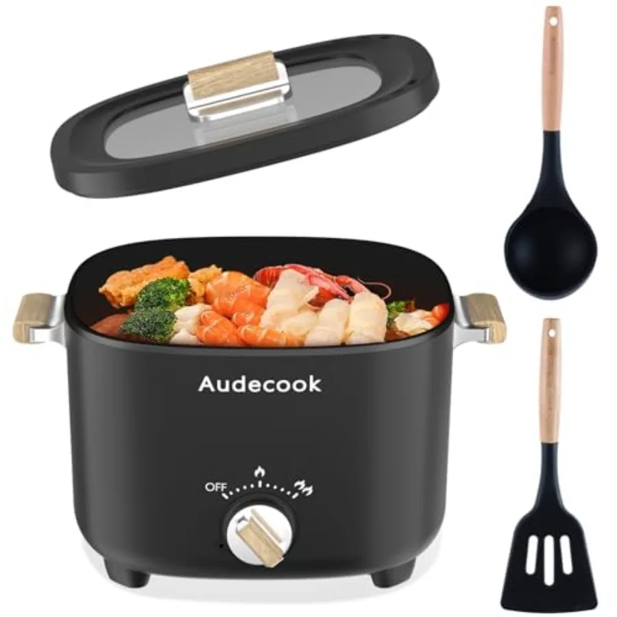 Hot Pot Electric 2.5L Portable Nonstick Multicooker for 1-3 Persons Honeycomb Texture Travel Electric Skillet with Dual Power T
Hot Pot Electric 2.5L Portable Nonstick Multicooker for 1-3 Persons Honeycomb Texture Travel Electric Skillet with Dual Power T