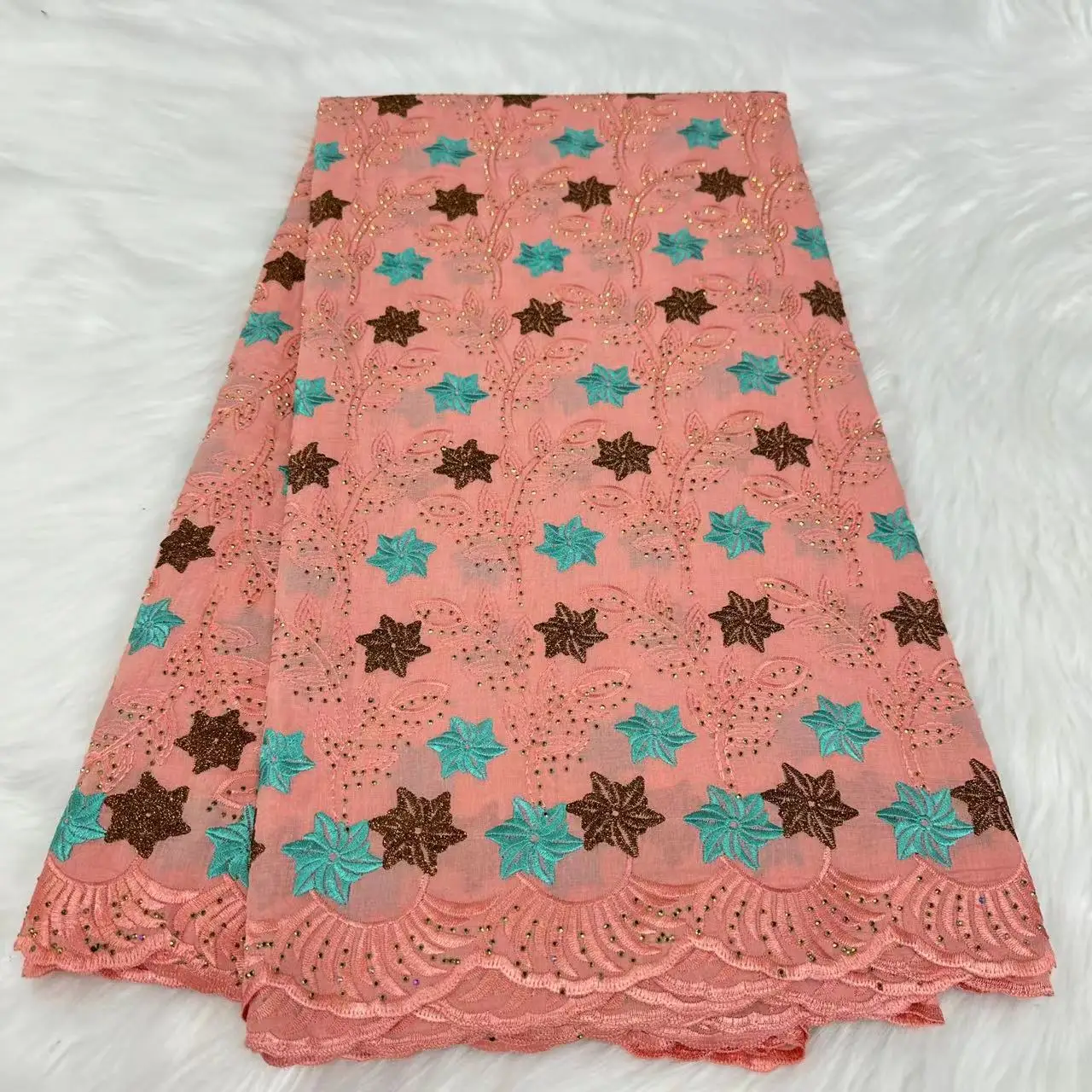 Pink Cotton Swiss Volie Lace Fabric in Switzerland Traditional African Wedding Dresses for Special Events Clothing Accessories
Pink Cotton Swiss Volie Lace Fabric in Switzerland Traditional African Wedding Dresses for Special Events Clothing Accessories