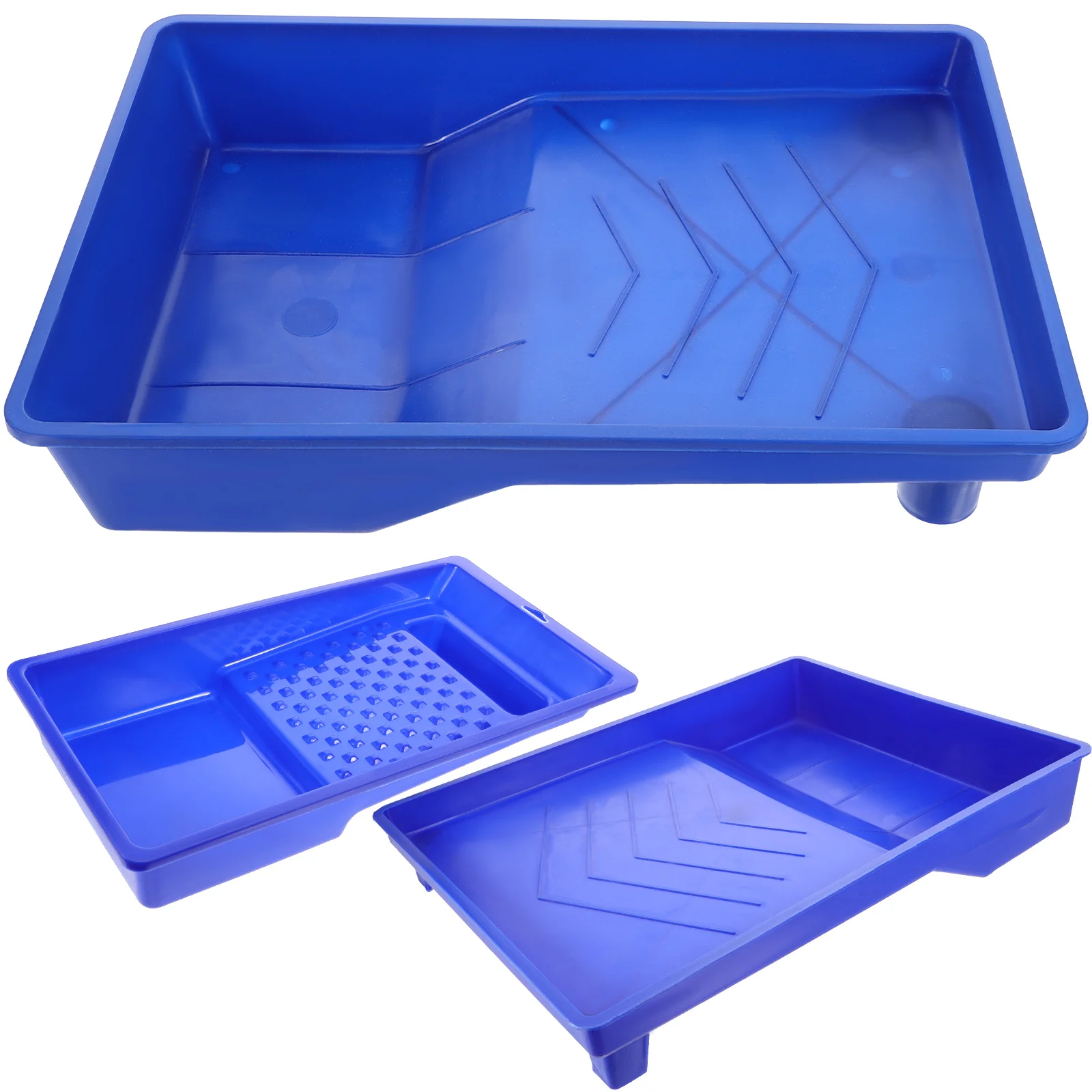 3pcs Paint Trays 4inch 7inch 9inch Large Capacity Plastic Tray Practical Wall Paint Tool Colors Mixing Storage Painting
3pcs Paint Trays 4inch 7inch 9inch Large Capacity Plastic Tray Practical Wall Paint Tool Colors Mixing Storage Painting