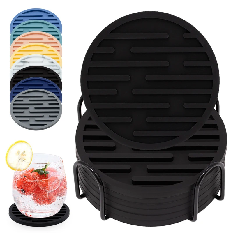 10cm Silicone Coaster Round Heat Resistant Rubber Tea Cup Mat Table Tool Drink Coffee Mug Glass Beverage Holder Pad Decor
10cm Silicone Coaster Round Heat Resistant Rubber Tea Cup Mat Table Tool Drink Coffee Mug Glass Beverage Holder Pad Decor