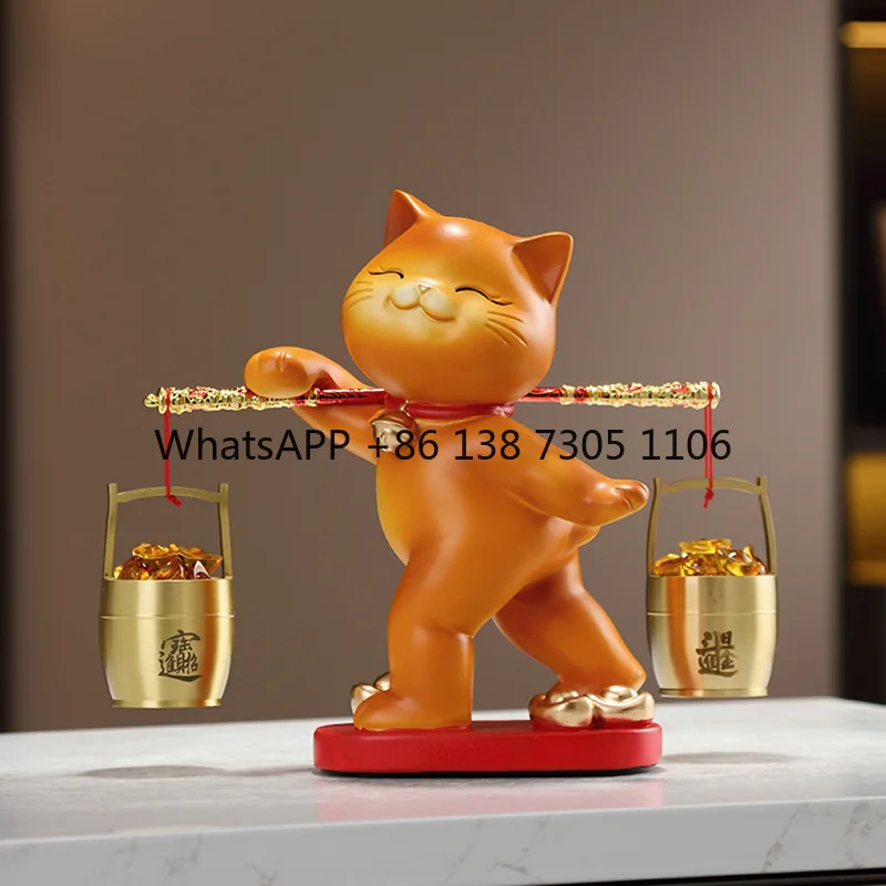 Housewarming new home opening gift home living room entrance wine cabinet lucky treasure decoration creative burden lucky cat
Housewarming new home opening gift home living room entrance wine cabinet lucky treasure decoration creative burden lucky cat