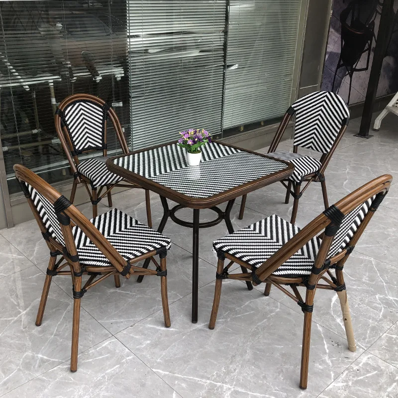 Modern Outdoor Cafe Lounge Furniture French Wicker Rattan Chair for Garden Living Room Coffee Shop & Restaurant
Modern Outdoor Cafe Lounge Furniture French Wicker Rattan Chair for Garden Living Room Coffee Shop & Restaurant