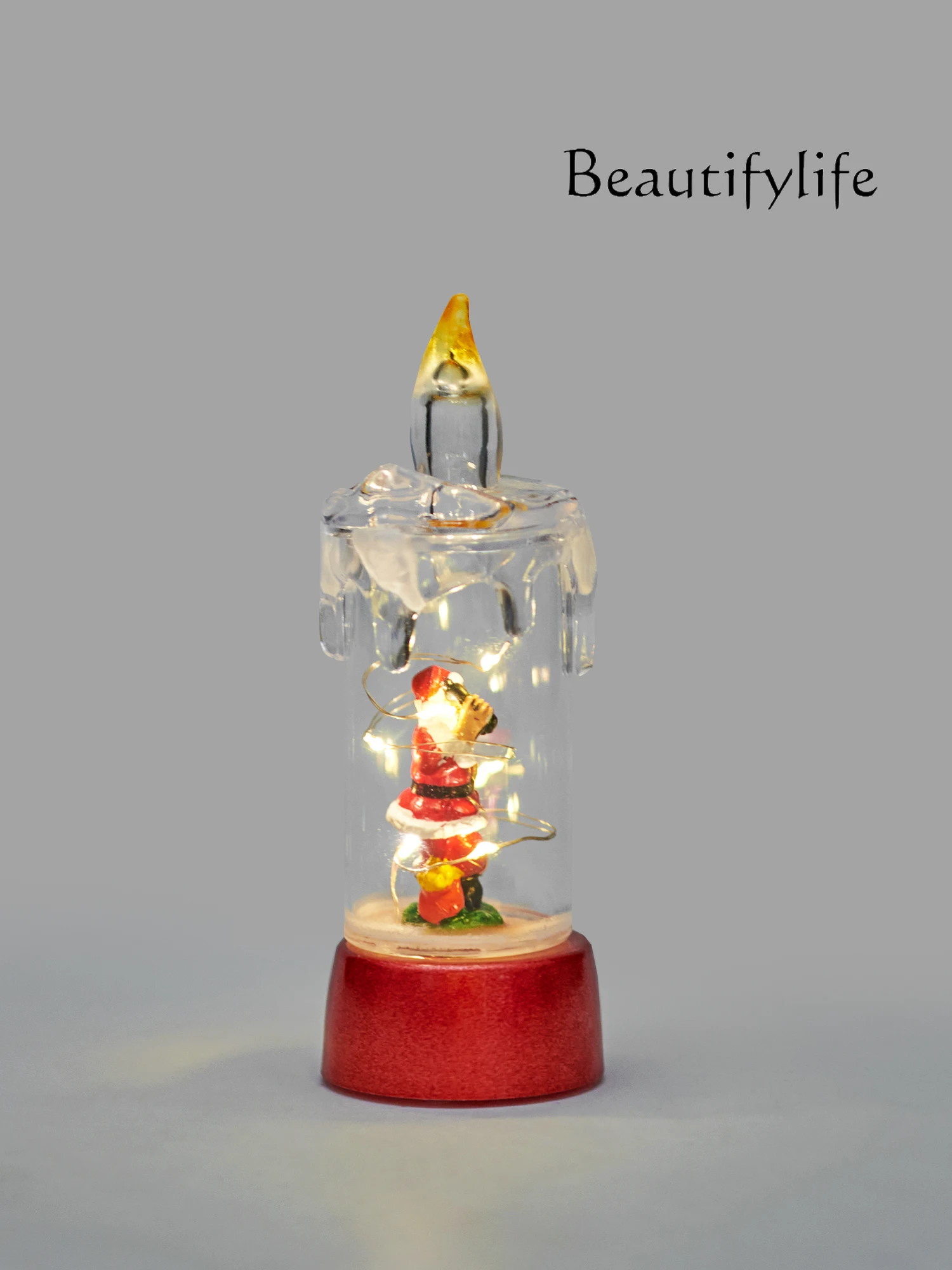"Bored, send TA water drop Santa to accompany you" Creative small ornament Christmas gift
"Bored, send TA water drop Santa to accompany you" Creative small ornament Christmas gift