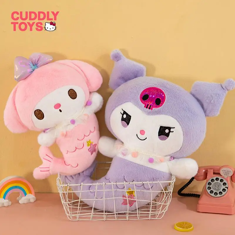 Sanrio Plush Doll Toys Kawaii Kuromi Melody Sweet Cosplay Mermaid Style Soft Cotton Plush Toys Cute Sanrio Plush Doll for Girls
Sanrio Plush Doll Toys Kawaii Kuromi Melody Sweet Cosplay Mermaid Style Soft Cotton Plush Toys Cute Sanrio Plush Doll for Girls