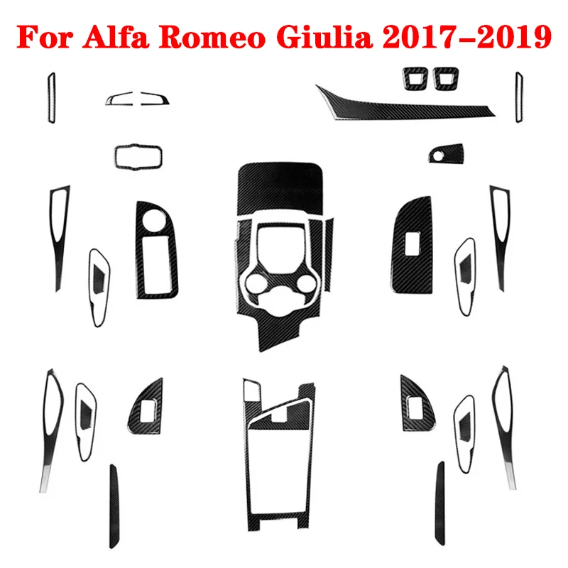 For Alfa Romeo Giulia 2017 2018 2019 Various Parts Car Carbon Fiber Black Stickers Car Interior Decorative Accessories
For Alfa Romeo Giulia 2017 2018 2019 Various Parts Car Carbon Fiber Black Stickers Car Interior Decorative Accessories