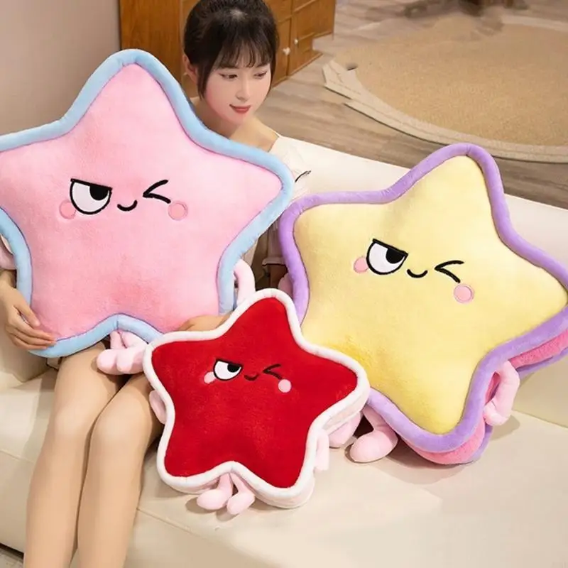 Soft Star Plush Throw Pillow For Kids Room and Home Decoration Sofa Back Cushion Stuffed Pillow for Office A2UB
Soft Star Plush Throw Pillow For Kids Room and Home Decoration Sofa Back Cushion Stuffed Pillow for Office A2UB