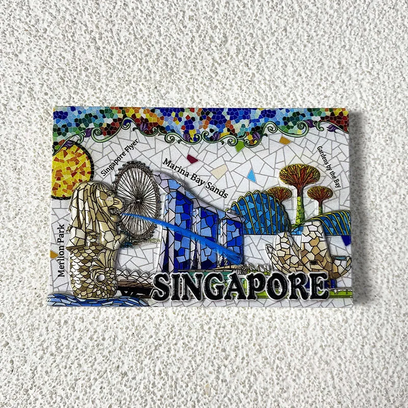 3D Singapore Refrigerator Magnet - Resin Material, Strong Magnet, Tourist Attraction Souvenir
3D Singapore Refrigerator Magnet - Resin Material, Strong Magnet, Tourist Attraction Souvenir