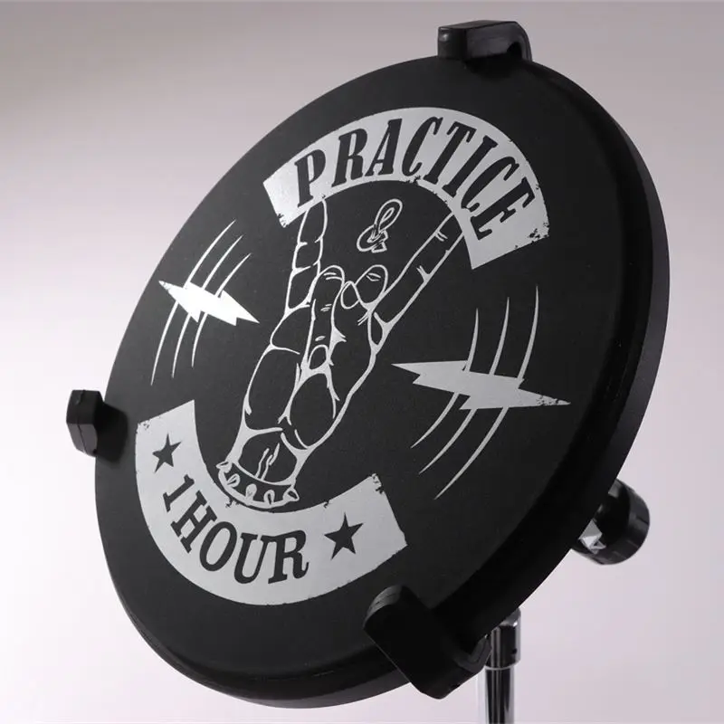 Customize 6/8/10/12 Inch Rubber Drum Pads Custom Professional Drum Practice Pad With Stand
Customize 6/8/10/12 Inch Rubber Drum Pads Custom Professional Drum Practice Pad With Stand