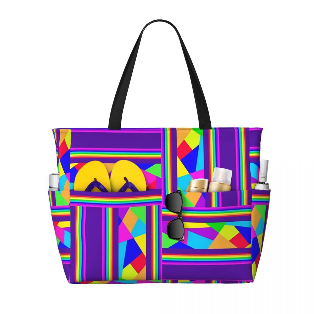 Carnival Shards Mosaics Mardi Gras Masquerade Beach Tote Bag Sport Gym Yoga Duffle Large Tote Bag Women Travel Bag Fitness bag
Carnival Shards Mosaics Mardi Gras Masquerade Beach Tote Bag Sport Gym Yoga Duffle Large Tote Bag Women Travel Bag Fitness bag