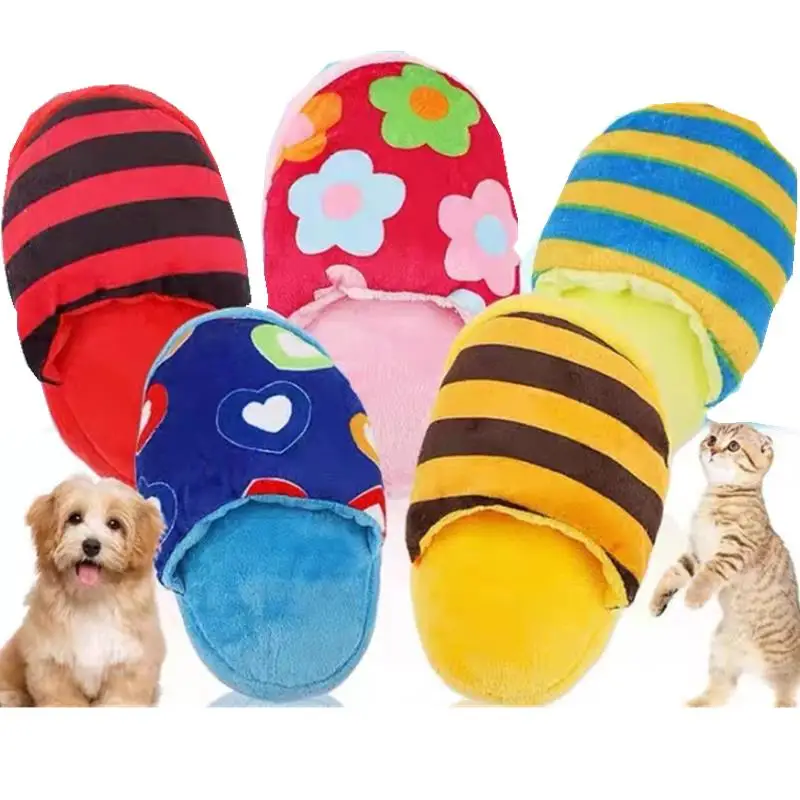 Pet Toys Squeaker Plush Slipper Shaped Puppy Dog Sound Chew Play Toys for Dog Cats Funny Dog Products Outdoor Training Toy
Pet Toys Squeaker Plush Slipper Shaped Puppy Dog Sound Chew Play Toys for Dog Cats Funny Dog Products Outdoor Training Toy