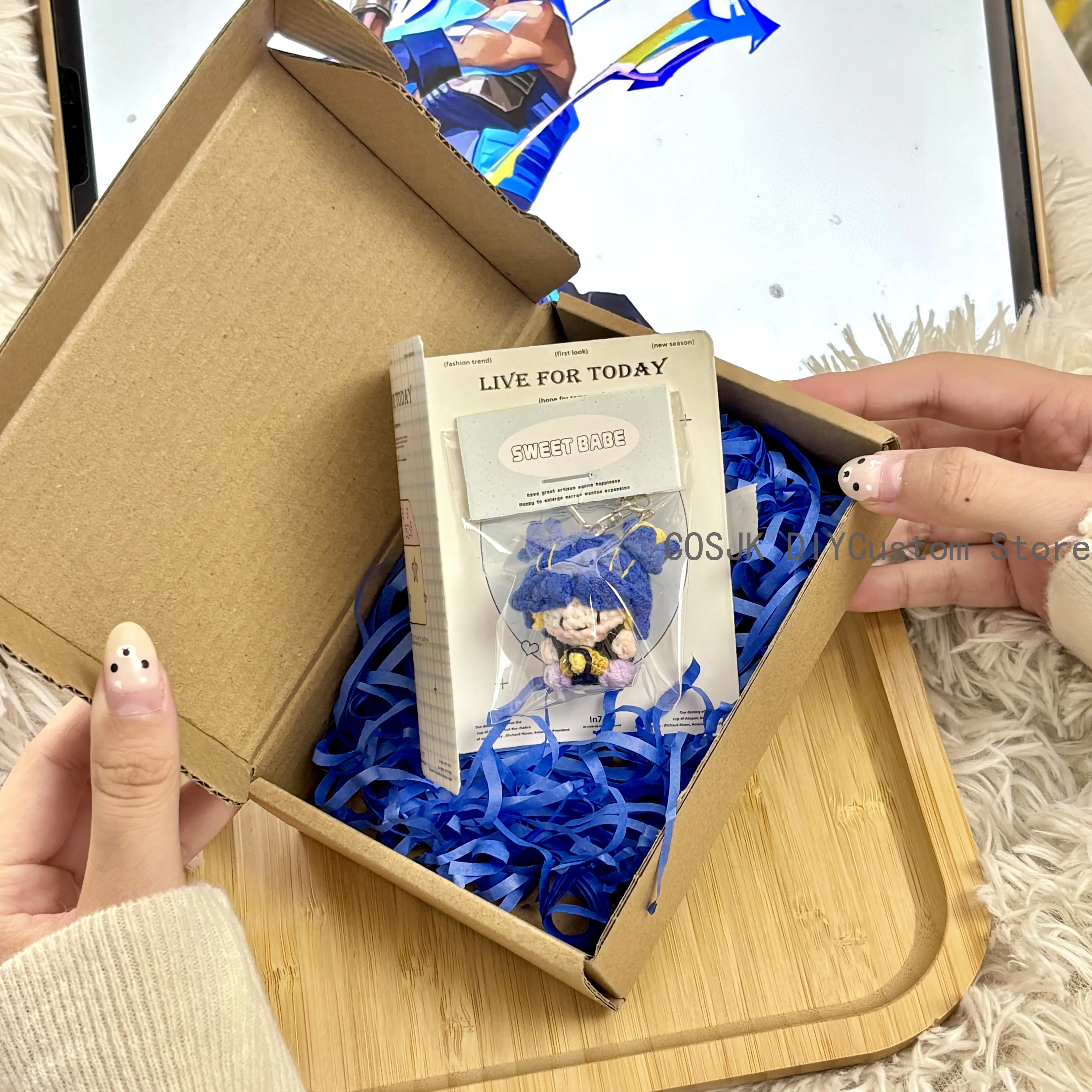VALORANT neon Clove Gekko Killjoy Fade Viper Game Knit Body Mini Plush Stuffed Plushie Bag Pendant Cute Figure Keychain Gift
VALORANT neon Clove Gekko Killjoy Fade Viper Game Knit Body Mini Plush Stuffed Plushie Bag Pendant Cute Figure Keychain Gift