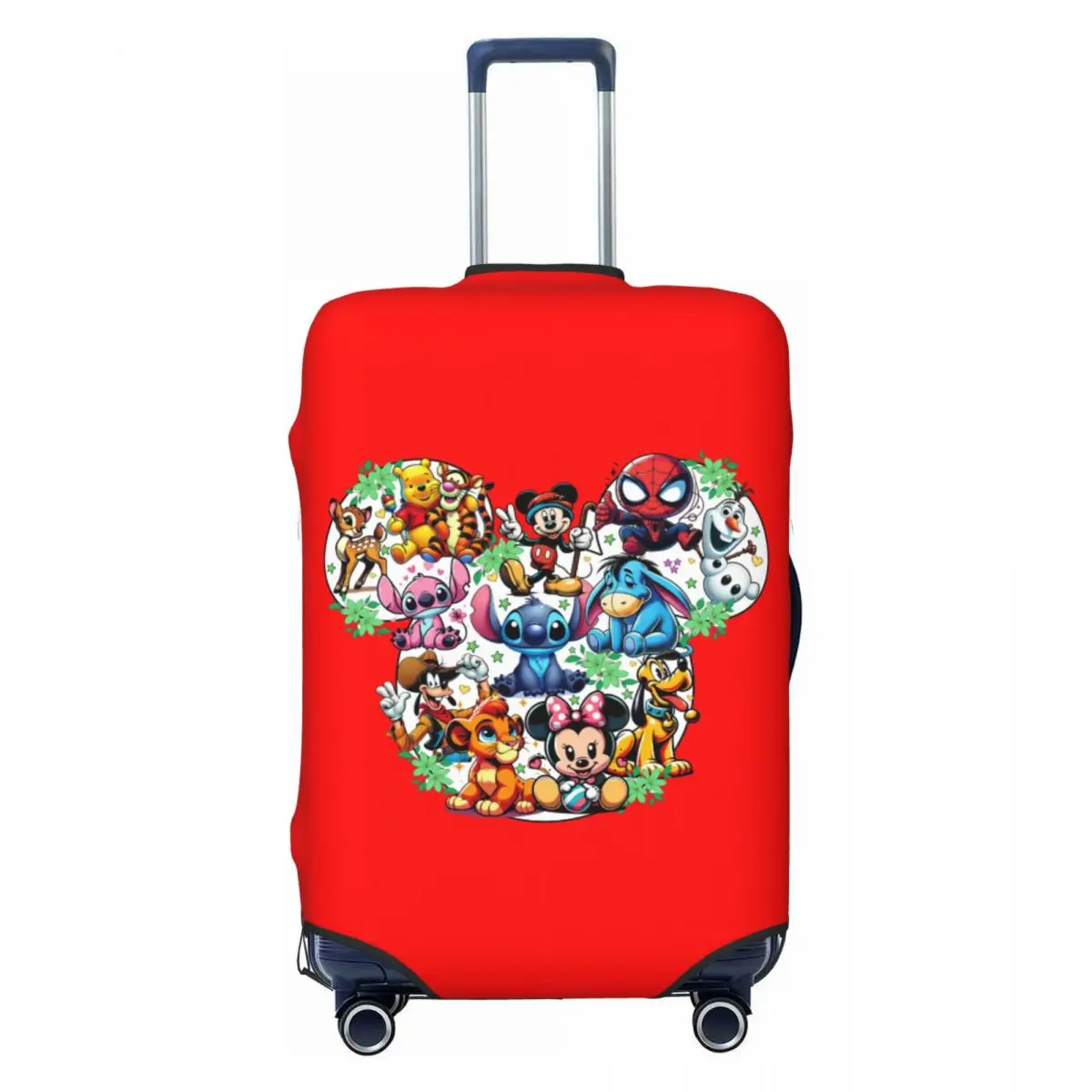 Custom Mickey Mouse Anime Cartoon Luggage Cover Protector Cute Travel Suitcase Protective Cover for 18-32 Inch
Custom Mickey Mouse Anime Cartoon Luggage Cover Protector Cute Travel Suitcase Protective Cover for 18-32 Inch