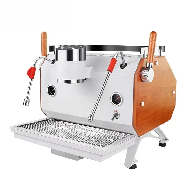 Professional Cappuccino Maker Electronic Semi-auto Single Head Espresso Coffee Machine Two Groups for Cafe
Professional Cappuccino Maker Electronic Semi-auto Single Head Espresso Coffee Machine Two Groups for Cafe