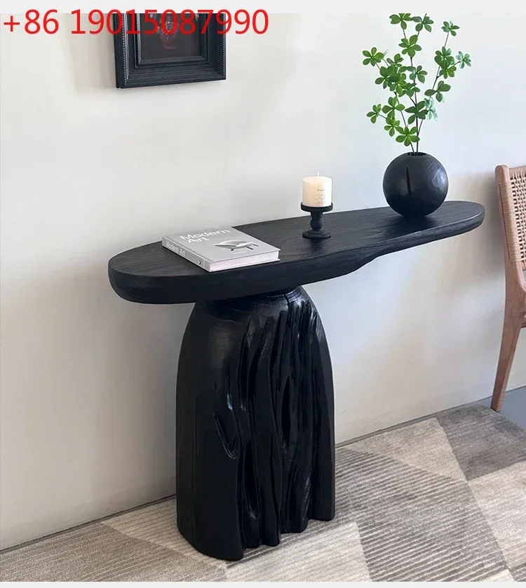 Колода ветра Cy Wabi-sandy Xuanguantai, художественный стол, новое китайское украшение для коридора, ретро-стол с видом
Колода ветра Cy Wabi-sandy Xuanguantai, художественный стол, новое китайское украшение для коридора, ретро-стол с видом