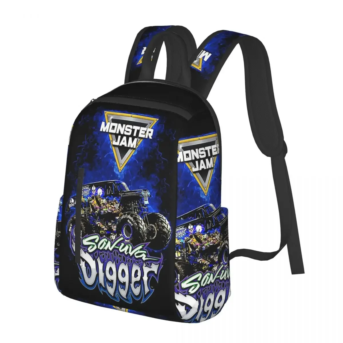 Classic Monster Jam Pattern Student Backpack School Bag Hiking Travel Daypack for Boys Girls Fashion Bookbag Shoulder Bags
Classic Monster Jam Pattern Student Backpack School Bag Hiking Travel Daypack for Boys Girls Fashion Bookbag Shoulder Bags