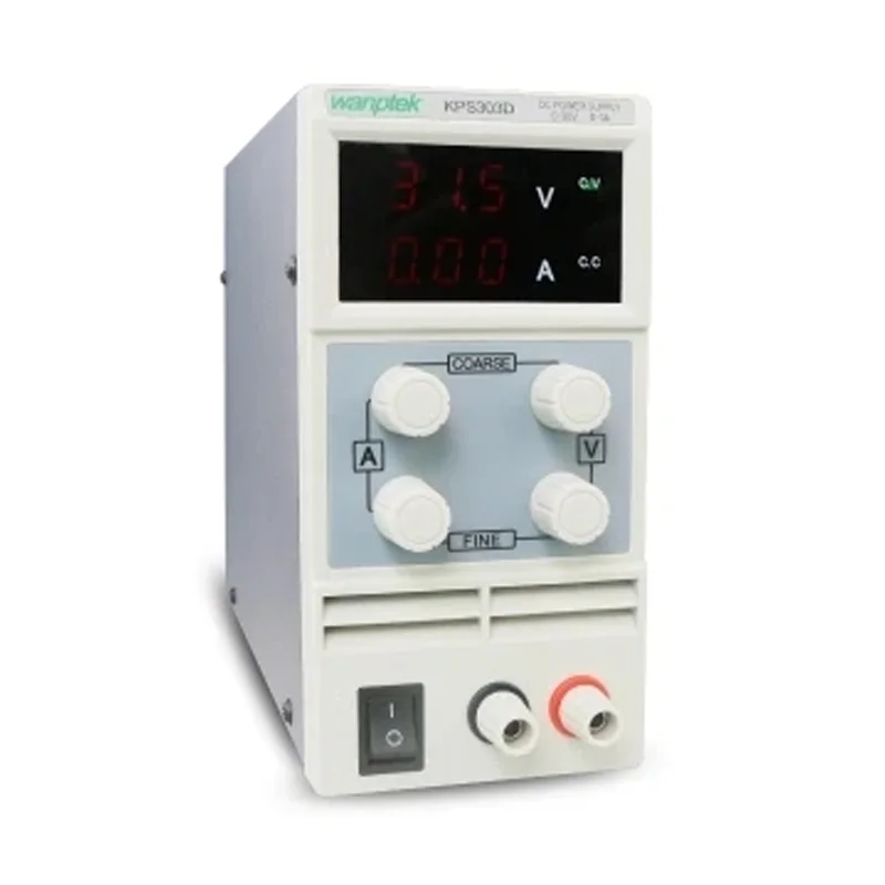 KPS303D Adjustable High Precision Double LED Display Switch DC Power Supply Protection Function 30V3A 110V-230V 0.1V/0.01A EU
KPS303D Adjustable High Precision Double LED Display Switch DC Power Supply Protection Function 30V3A 110V-230V 0.1V/0.01A EU