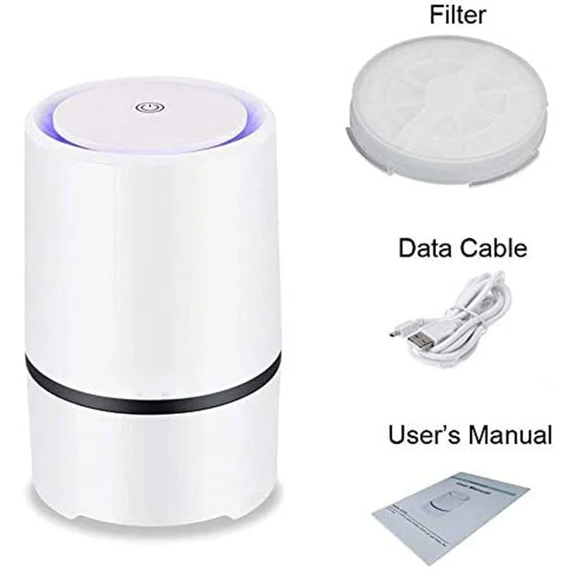 Dropshipping Air Purifier Air Cleaner for Home HEPA Filters 5V USB Cable Low Noise Air Purifier with Night Light Desktop GL2103
Dropshipping Air Purifier Air Cleaner for Home HEPA Filters 5V USB Cable Low Noise Air Purifier with Night Light Desktop GL2103