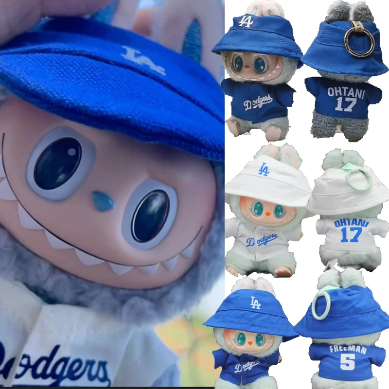 For Labubu Clothes 2Piece Baseball Set Matching Outfits Suitable For Various Doll of 15 17cm Kawaii Costume Clothing Accessories
For Labubu Clothes 2Piece Baseball Set Matching Outfits Suitable For Various Doll of 15 17cm Kawaii Costume Clothing Accessories