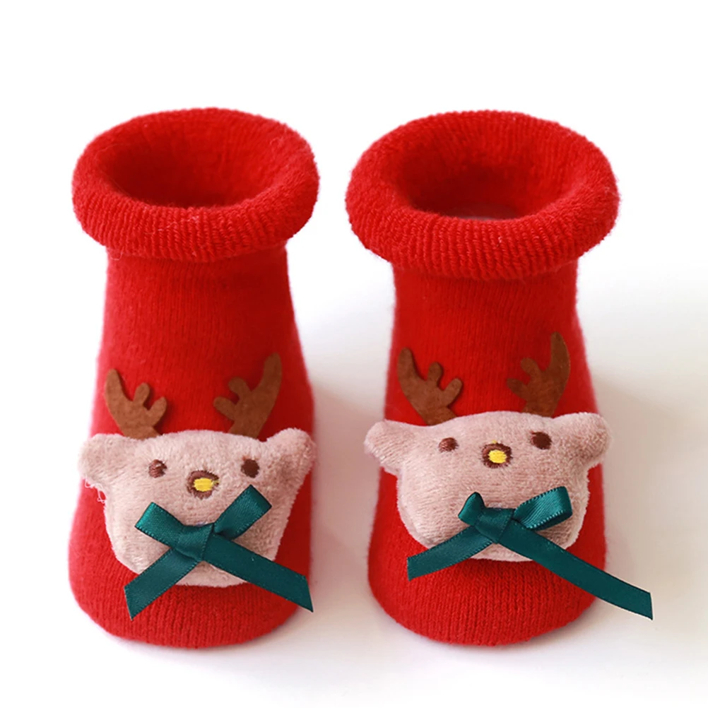 3 Pairs Christmas Socks Girls Adorable Stockings Xmas Anti-s Floor Cotton Child
3 Pairs Christmas Socks Girls Adorable Stockings Xmas Anti-s Floor Cotton Child