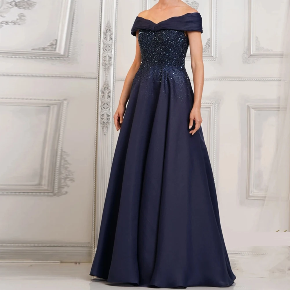 V Neck Off the Shoulder Jersey A-Line Floor Length Crystal Sleeveless Open Back Sweep Train Zipper Back Exquisite Evening Dress
V Neck Off the Shoulder Jersey A-Line Floor Length Crystal Sleeveless Open Back Sweep Train Zipper Back Exquisite Evening Dress