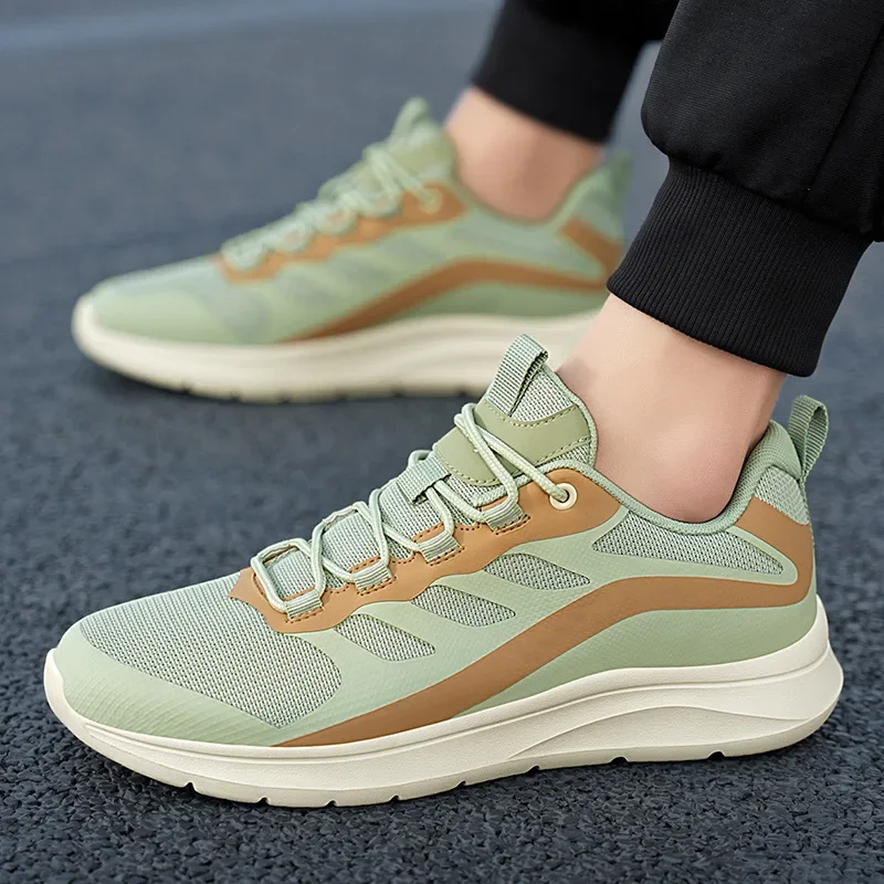 New Men's Shoes for Spring/Summer 2025 Feizhi Mesh Breathable Sneaker Size 46 Running Shoes Men's Casual and Light Shoes Heels
New Men's Shoes for Spring/Summer 2025 Feizhi Mesh Breathable Sneaker Size 46 Running Shoes Men's Casual and Light Shoes Heels