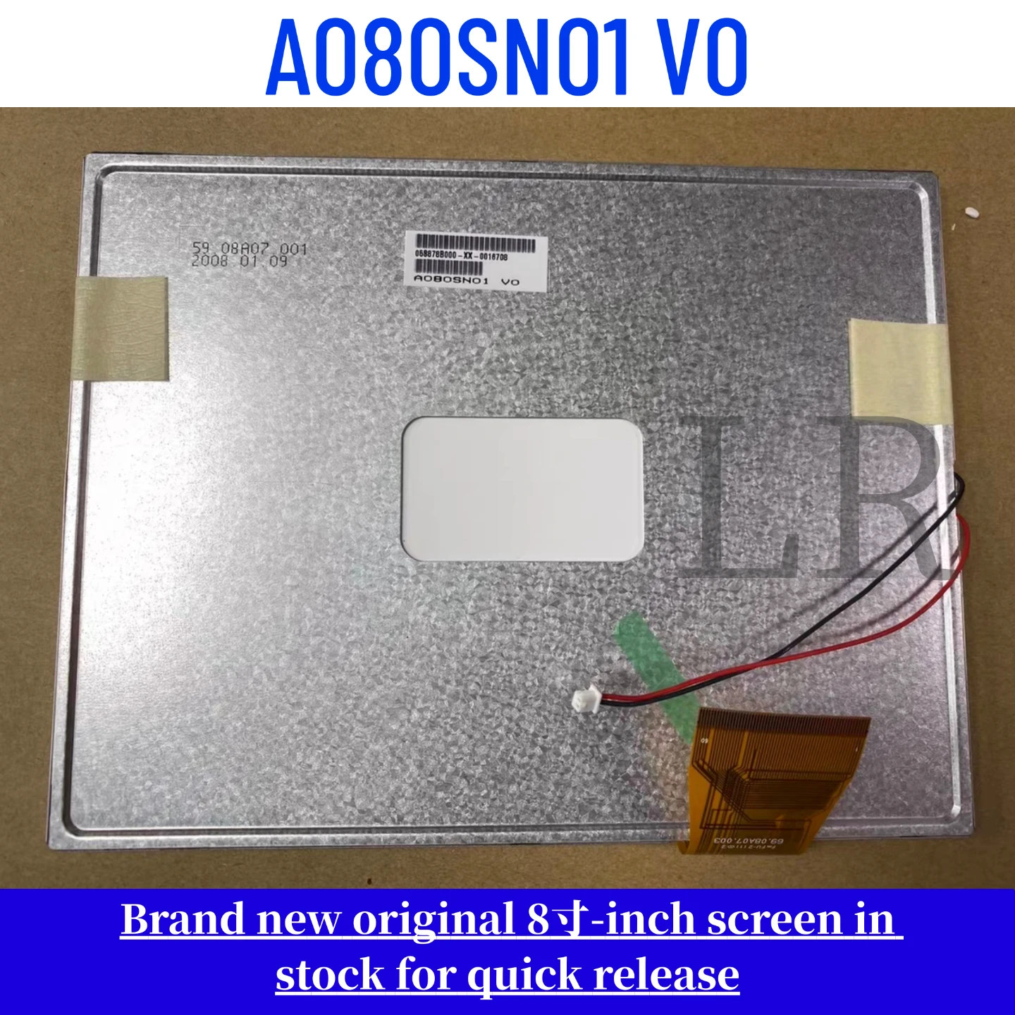 Brand-new, genuine 8-inch A080SN01 V0 LCD display
Brand-new, genuine 8-inch A080SN01 V0 LCD display