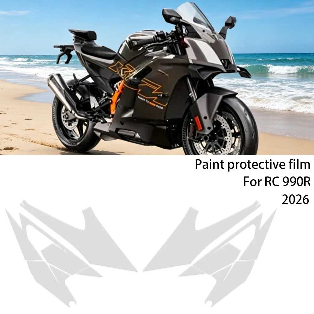 For RC 990R RC990R RC 990 R 2026 Motorcycle PPF Paint Protective Film TPU Fuel Tank Transparent Protective Fairing Anti-scratch
For RC 990R RC990R RC 990 R 2026 Motorcycle PPF Paint Protective Film TPU Fuel Tank Transparent Protective Fairing Anti-scratch