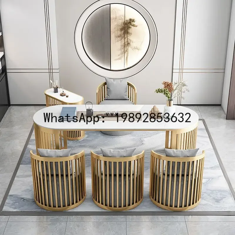 H5.15 new chinese style tea table and chair set - perfect for living room or office
H5.15 new chinese style tea table and chair set - perfect for living room or office