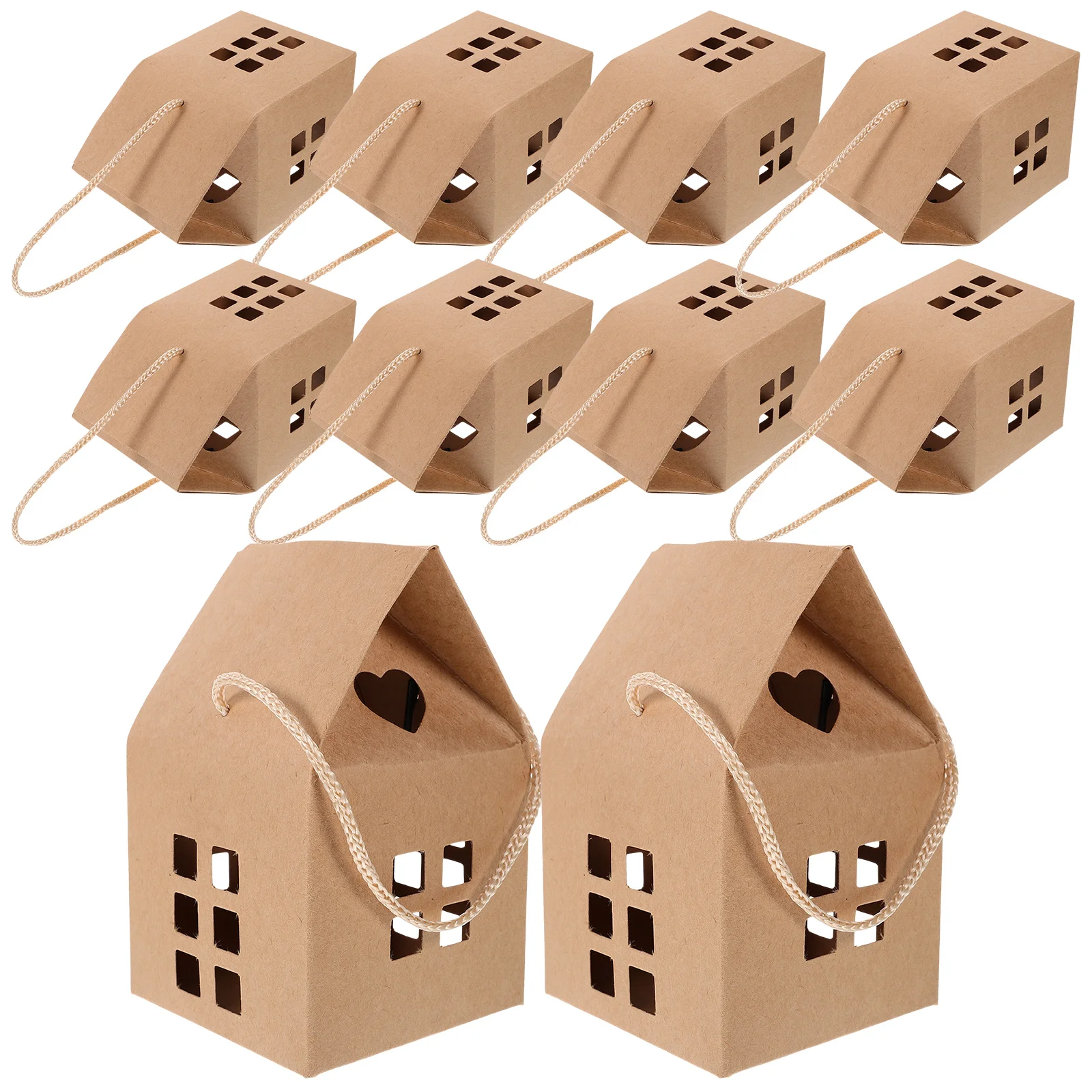 15 Pcs Portable Gift Box Handle Baking Boxes Paper Candy Soap House Shaped Packing Small Packaging Supplies Mother
15 Pcs Portable Gift Box Handle Baking Boxes Paper Candy Soap House Shaped Packing Small Packaging Supplies Mother