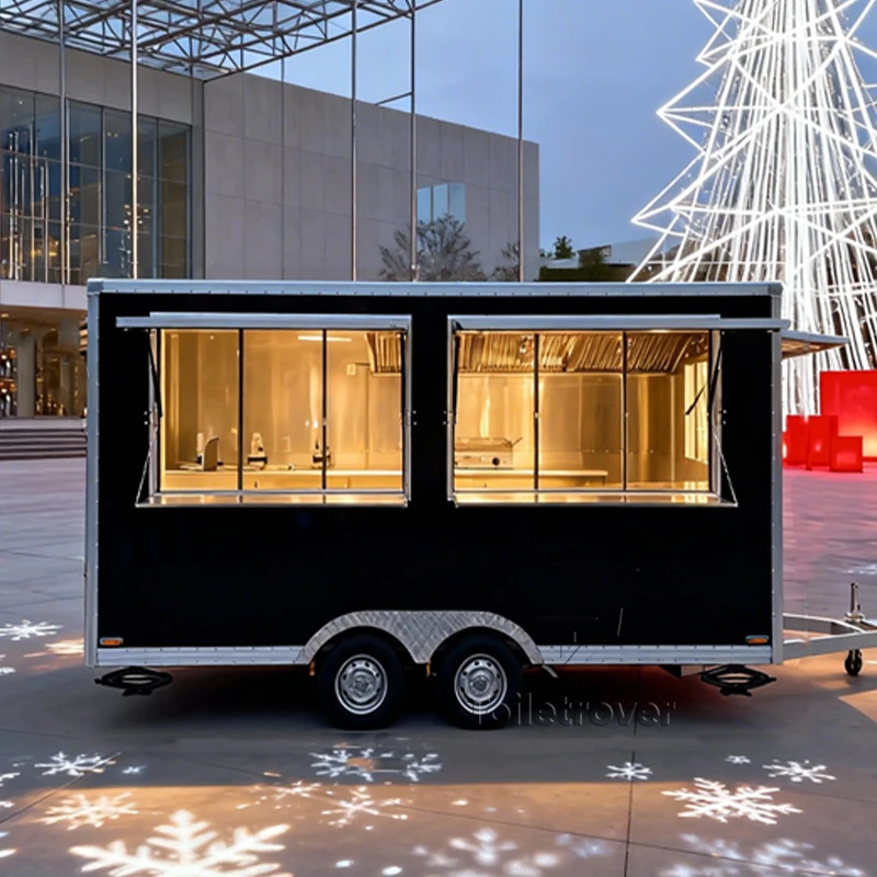 Outdoor Rimorchio Food Truck Waffle Ice Cream Gyros Chips Churros Jacket Potato Food Trailer with Full Kitchen for Cooking
Outdoor Rimorchio Food Truck Waffle Ice Cream Gyros Chips Churros Jacket Potato Food Trailer with Full Kitchen for Cooking