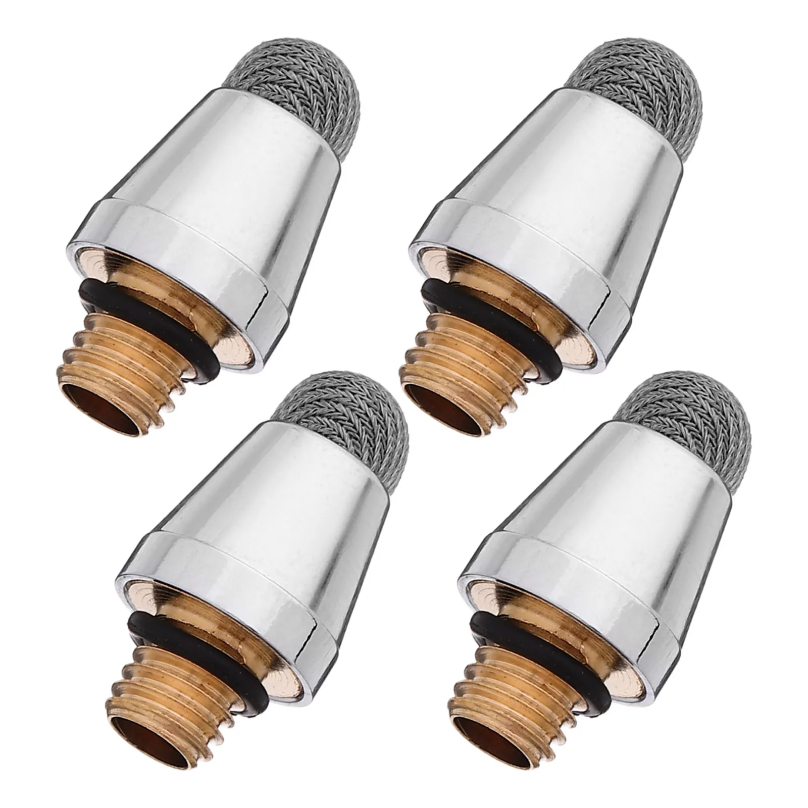 4Pcs External Thread Capacitive Stylus Pen Tips Mesh Fabric Conductive Silver Fiber for Artists Students Designers Tablets
4Pcs External Thread Capacitive Stylus Pen Tips Mesh Fabric Conductive Silver Fiber for Artists Students Designers Tablets