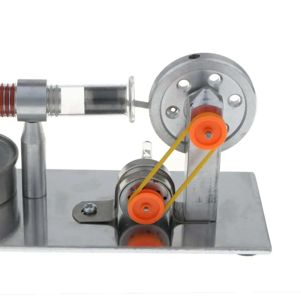 Physical Science DIY Kits Metal Stirling Engine Model with LED for Heat Energy Conversion Projects
Physical Science DIY Kits Metal Stirling Engine Model with LED for Heat Energy Conversion Projects