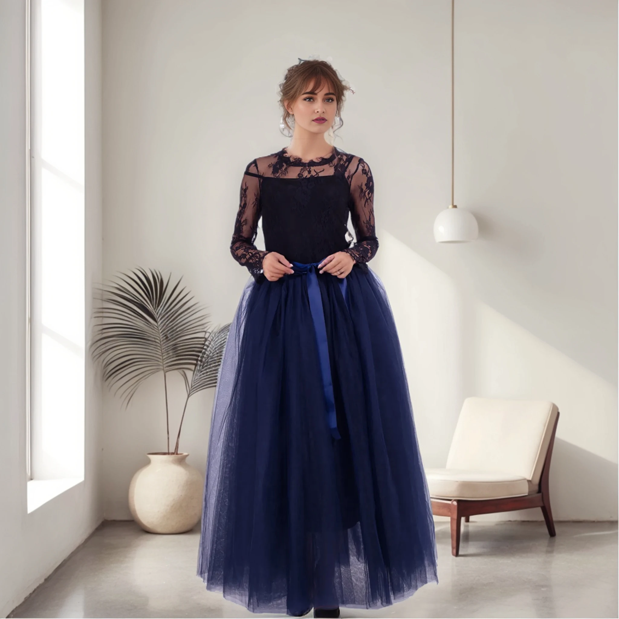 MisShow Maxi Tutu Skirts Fluffy Tulle 7 Layers Elastic Waist Fairy Skirt With Ribbon Sashes A-Line 100cm Dance Skirts Petticoat
MisShow Maxi Tutu Skirts Fluffy Tulle 7 Layers Elastic Waist Fairy Skirt With Ribbon Sashes A-Line 100cm Dance Skirts Petticoat