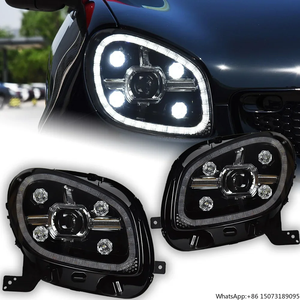 Автомобильные фары для Smart W453 (2014-2020) с динамическим сигналом поворота, светодиодные фары, ДХО, аксессуары для авто
Автомобильные фары для Smart W453 (2014-2020) с динамическим сигналом поворота, светодиодные фары, ДХО, аксессуары для авто