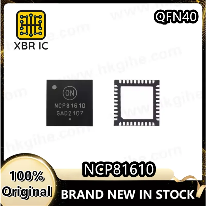 (20/50 pieces) NCP81610 | NCP81610AMNTXG | NCP81610A | QFN-40 | Controller and Regulator ICs | Brand New | In Stock
(20/50 pieces) NCP81610 | NCP81610AMNTXG | NCP81610A | QFN-40 | Controller and Regulator ICs | Brand New | In Stock