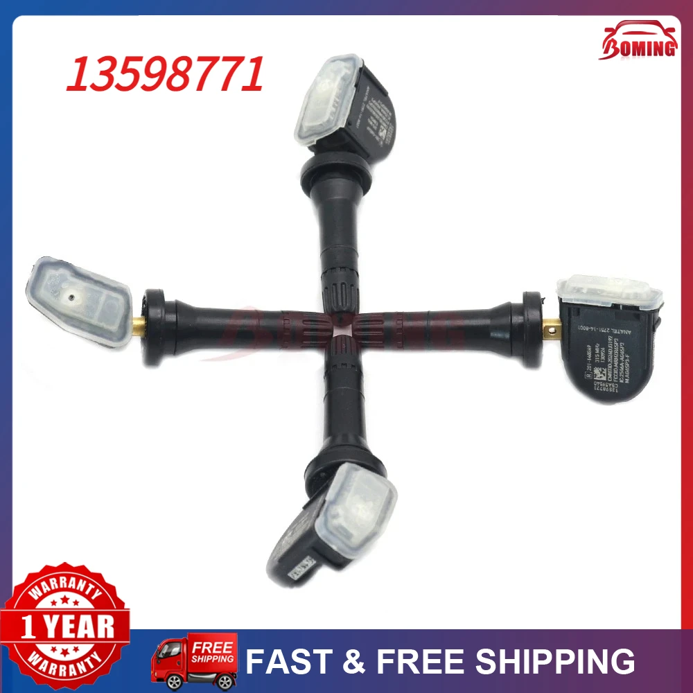 TPMS Tire Pressure Sensor 315 Mhz 13598771 13540604 13598772 for Buick Enclave Cadillac CTS Chevrolet Aveo 2007-2011
TPMS Tire Pressure Sensor 315 Mhz 13598771 13540604 13598772 for Buick Enclave Cadillac CTS Chevrolet Aveo 2007-2011