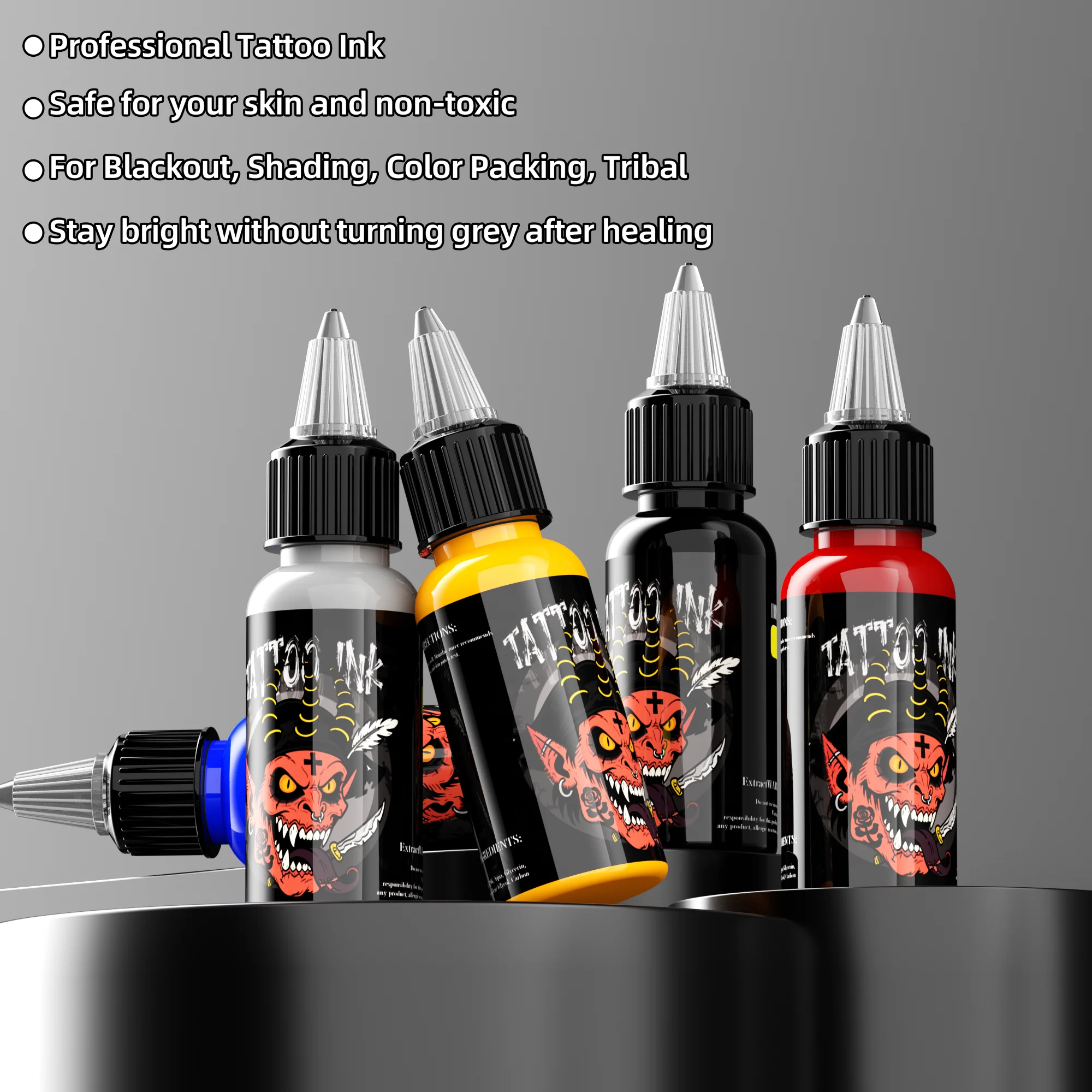 30ML Professional TRO Tattoo Ink Hot High Quality Tattoo Pigment Permanent Body Art Pigment Tattoo Ink Tattoo Supplies
30ML Professional TRO Tattoo Ink Hot High Quality Tattoo Pigment Permanent Body Art Pigment Tattoo Ink Tattoo Supplies