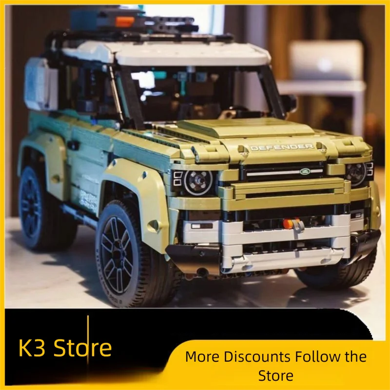 3000PCSLand Rover Defender Building Blocks Off-Road Car Jeep Model High-Difficulty Toy Blocks
3000PCSLand Rover Defender Building Blocks Off-Road Car Jeep Model High-Difficulty Toy Blocks