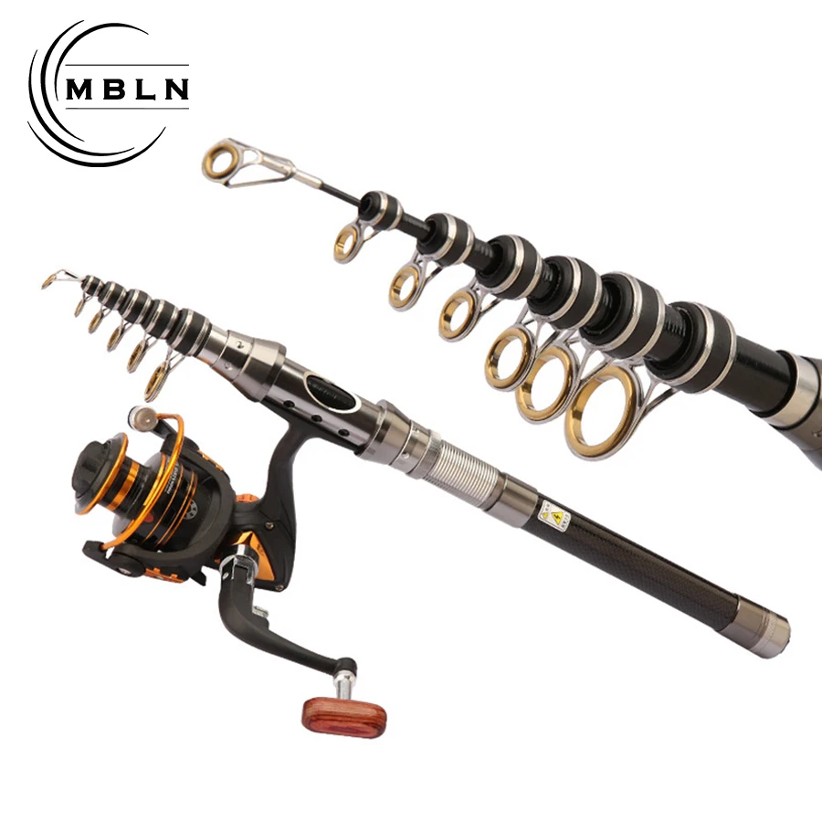 MBLN Ultra-Short 1.8-2.4m Portable Retractable Carbon Fiber Fishing Rod for Sea Travel And Boat Fishing
MBLN Ultra-Short 1.8-2.4m Portable Retractable Carbon Fiber Fishing Rod for Sea Travel And Boat Fishing