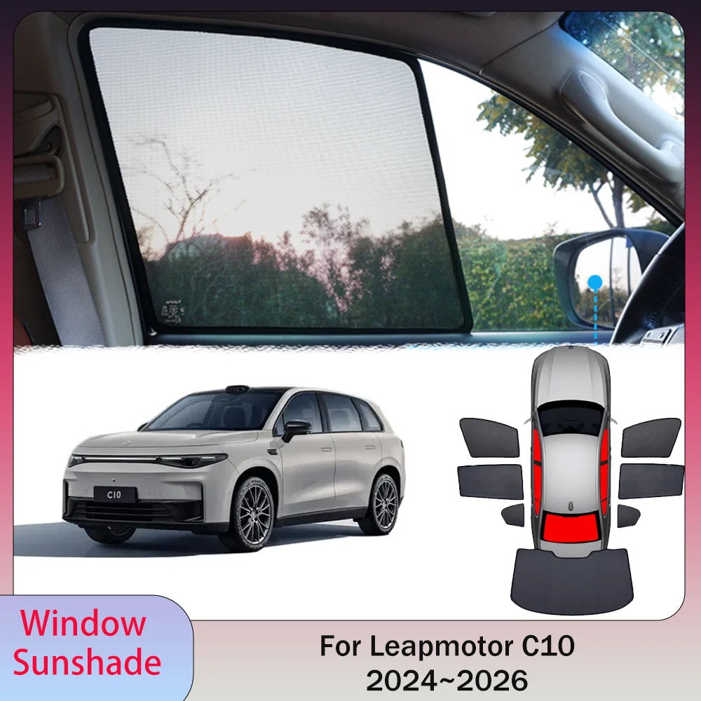 Для Leapmotor C10 2024 ~ 2026 2025 автомобильная магнитная сетка, солнцезащитный козырек для конфиденциальности, боковое окно, солнцезащитный козырек, москитная сетка, защитные аксессуары
Для Leapmotor C10 2024 ~ 2026 2025 автомобильная магнитная сетка, солнцезащитный козырек для конфиденциальности, боковое окно, солнцезащитный козырек, москитная сетка, защитные аксессуары