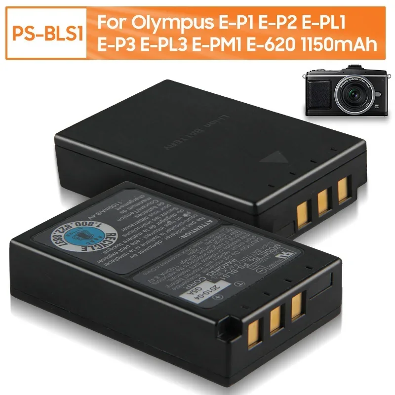 Сменный аккумулятор PS-BLS1 для Olympus E-P1 E-P2 E-PL1 E-P3 E-PL3 E-PM1 E-620, аккумуляторная батарея 1150 мАч
Сменный аккумулятор PS-BLS1 для Olympus E-P1 E-P2 E-PL1 E-P3 E-PL3 E-PM1 E-620, аккумуляторная батарея 1150 мАч