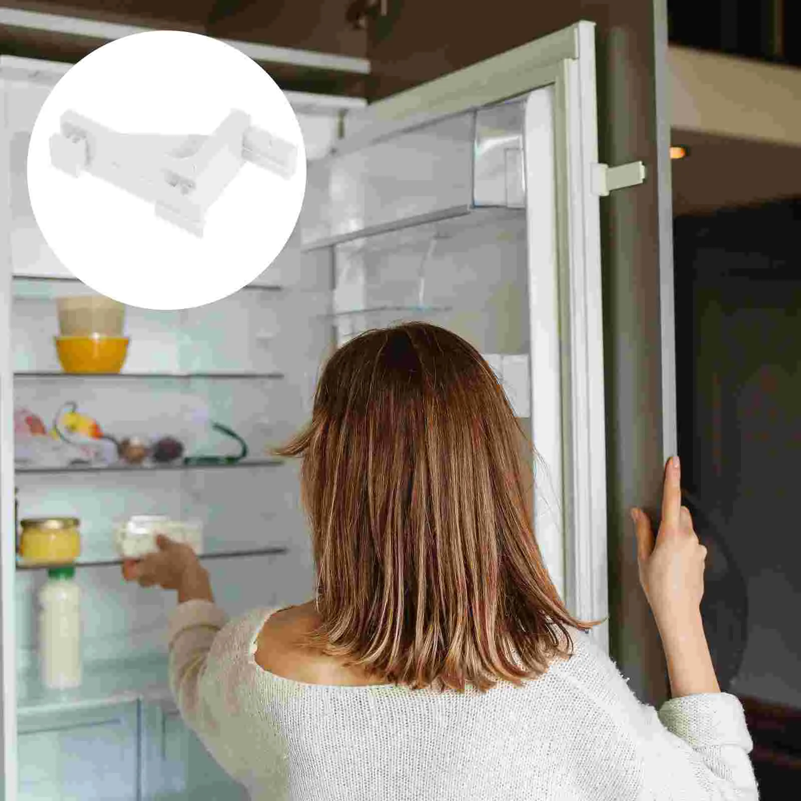 10 Pcs Plastic Freezer Hooks Refrigerator Support Clamp Cooler Shelf Buckle Strong Material Adjustable Easy Install Maximize
10 Pcs Plastic Freezer Hooks Refrigerator Support Clamp Cooler Shelf Buckle Strong Material Adjustable Easy Install Maximize
