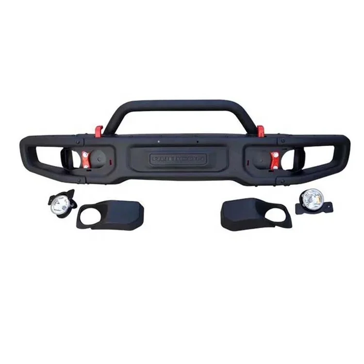 10th Anniversary Style Front Bumper With Bull Bar for Jeep Wrangler JK 07+
10th Anniversary Style Front Bumper With Bull Bar for Jeep Wrangler JK 07+