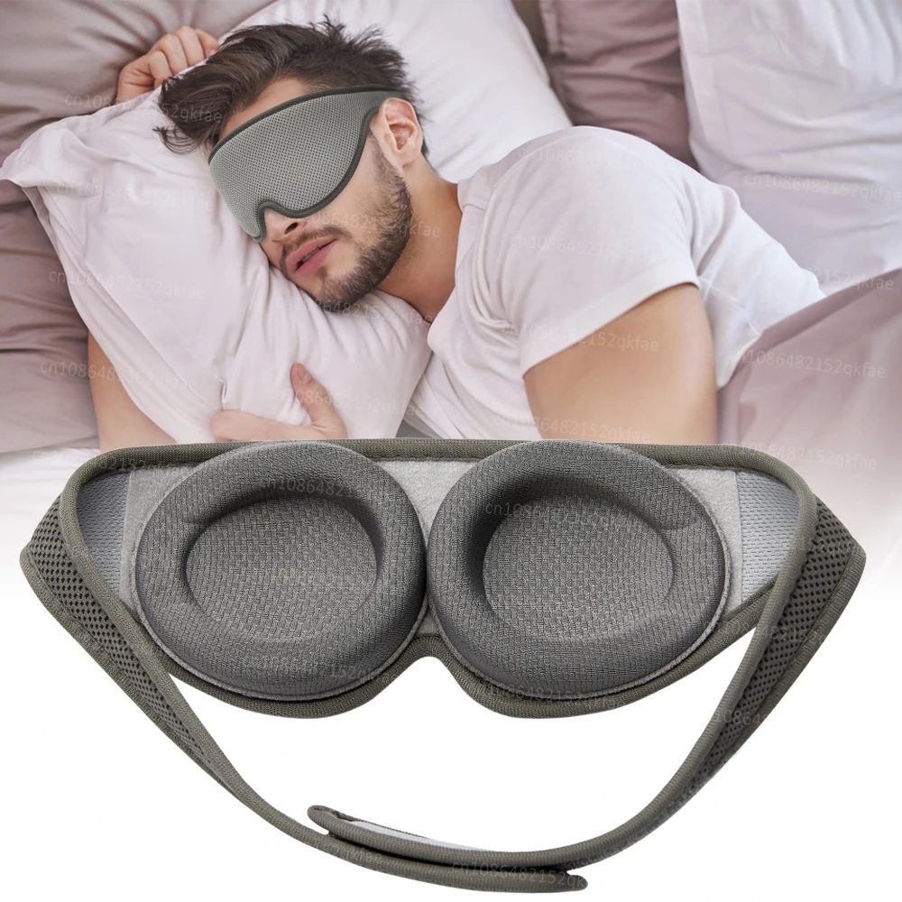 3D Sleep Eye Mask 100% Blackout Sleeping Mask Zero Eye Pressure Adjustable Eye Cover for Women Men Sleeping Aid Slaapmasker
3D Sleep Eye Mask 100% Blackout Sleeping Mask Zero Eye Pressure Adjustable Eye Cover for Women Men Sleeping Aid Slaapmasker