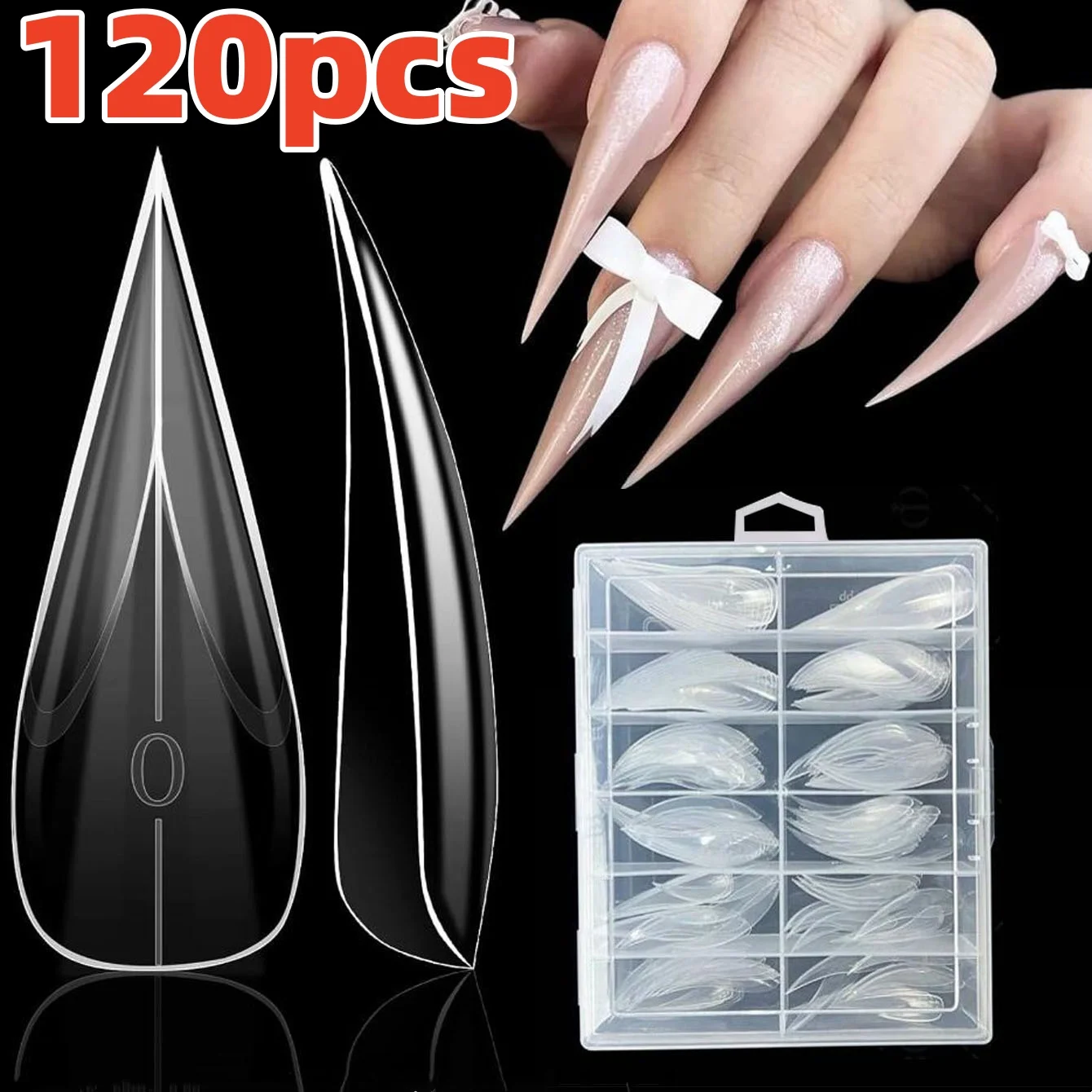 120 шт., 3D-формы для ногтей с когтями, двойные формы, изогнутые формы для ногтей с орлиными когтями на шпильке для наращивания геля для ногтей, скульптурные формы для дизайна ногтей в форме ястреба * 
120 шт., 3D-формы для ногтей с когтями, двойные формы, изогнутые формы для ногтей с орлиными когтями на шпильке для наращивания геля для ногтей, скульптурные формы для дизайна ногтей в форме ястреба *