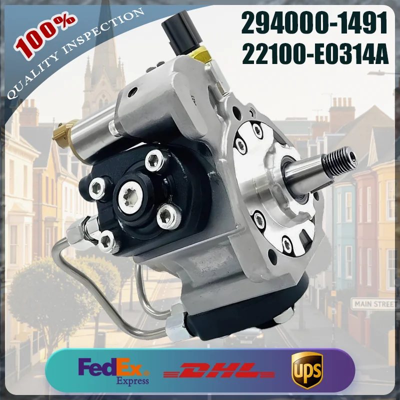 High Pressure Common Rail Diesel Fuel Pump for HINO Auto Engine Spare Parts Compatible with OE 294000-1491 22100-E0314A
High Pressure Common Rail Diesel Fuel Pump for HINO Auto Engine Spare Parts Compatible with OE 294000-1491 22100-E0314A
