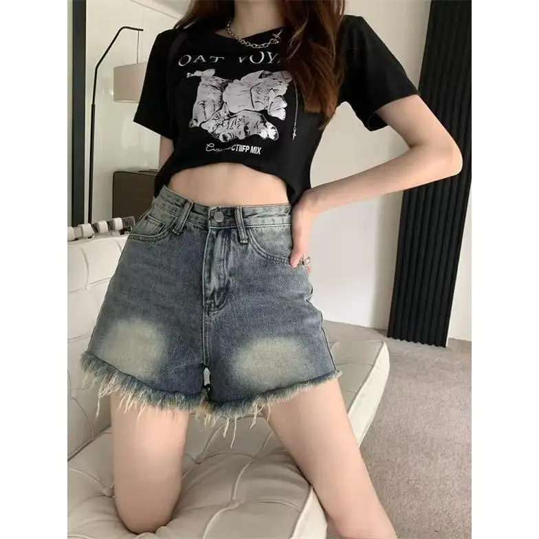High Waist A-Line ort Jeans Women's Spring Summer Thin Wide Leg Pants Straight Cut Denim Skinnifng Korean Sle
High Waist A-Line ort Jeans Women's Spring Summer Thin Wide Leg Pants Straight Cut Denim Skinnifng Korean Sle