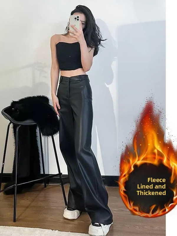 High Waist Wide Leg Casual Pants Slimming Effect American Style Loose Fit Straight Cut Long Trousers Floor Length
High Waist Wide Leg Casual Pants Slimming Effect American Style Loose Fit Straight Cut Long Trousers Floor Length