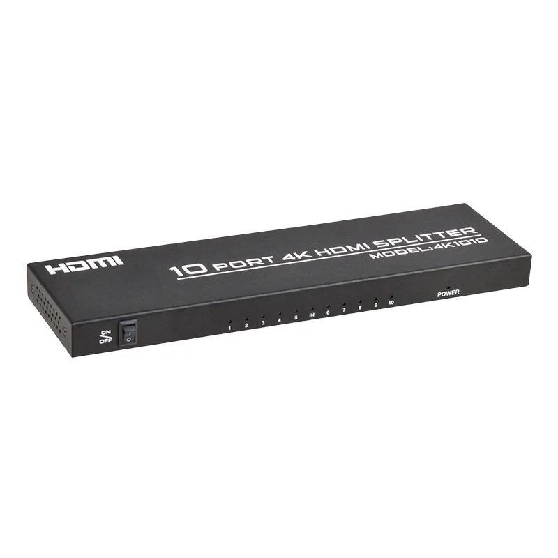 Industrial Grade 3D HDMI 1x10 4K Splitter 25M Extension HD Display Office Multimedia Home Splitter HDMI Switch Distributor
Industrial Grade 3D HDMI 1x10 4K Splitter 25M Extension HD Display Office Multimedia Home Splitter HDMI Switch Distributor