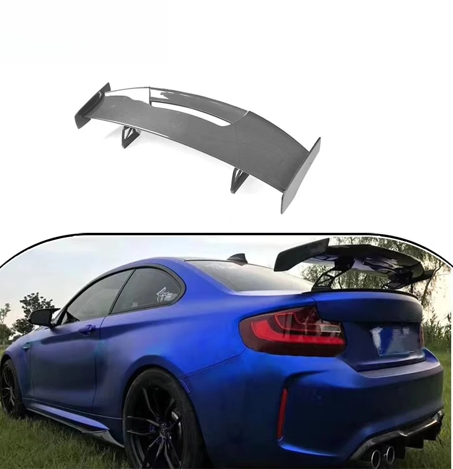 Product Customization MA Style Carbon Fiber Universal Rear Wing Spoiler forBMW M2 M3 M4 F30 E92 Car Exterior Decoration
Product Customization MA Style Carbon Fiber Universal Rear Wing Spoiler forBMW M2 M3 M4 F30 E92 Car Exterior Decoration